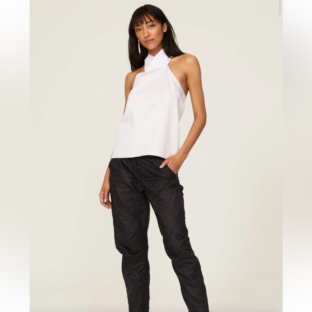 TIBI Eco Poplin Halter Top | Size 14| NWT
